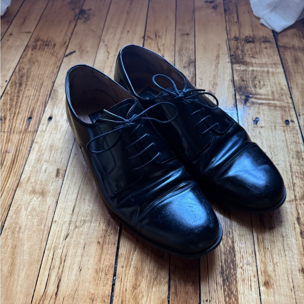 Classic Black Men's Dress Shoes